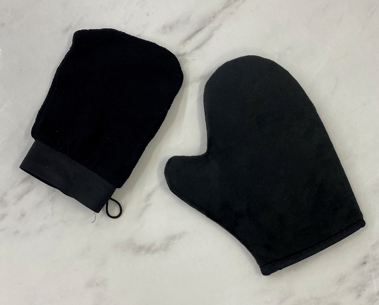 Self Tan Mitt and Exfoliating Glove set